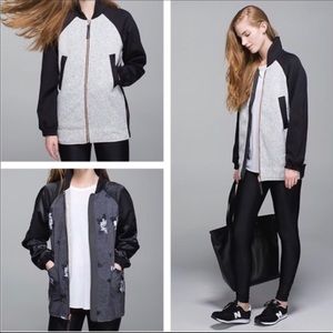 Lululemon Both Ways Reversible Bomber Jacket